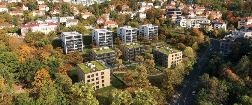Smělý developerský projekt Vilapark Klamovka nabízí více než vysoký standard bydlení